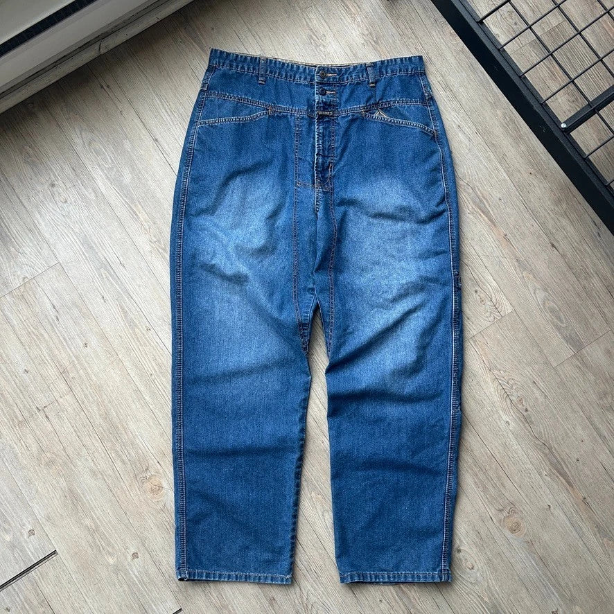 VINTAGE | Marithe Francois Girbaud Y2K Baggy Denim Pants sz W36 L32