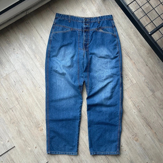 VINTAGE | Marithe Francois Girbaud Y2K Baggy Denim Pants sz W36 L32