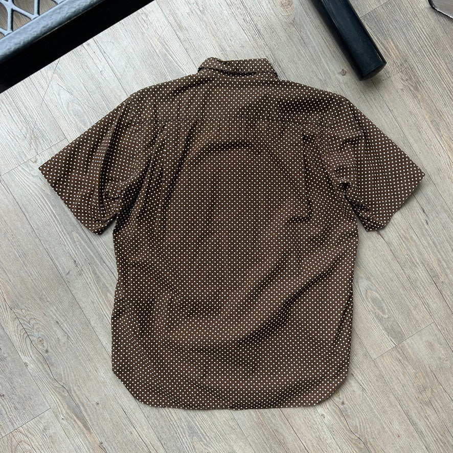 2009 Comme Des Garcons Homme Plus | Polka Dot Button Down Shirt sz S