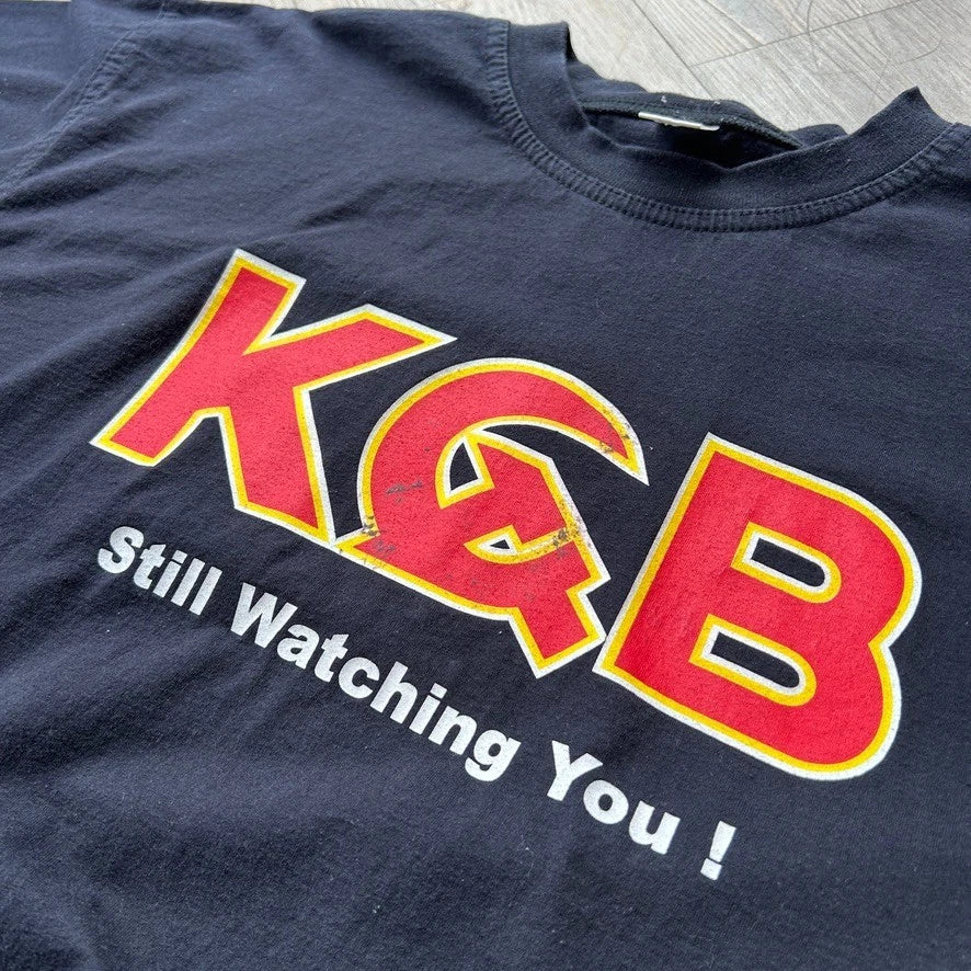 VINTAGE | KGB Still Watching You T-Shirt sz L