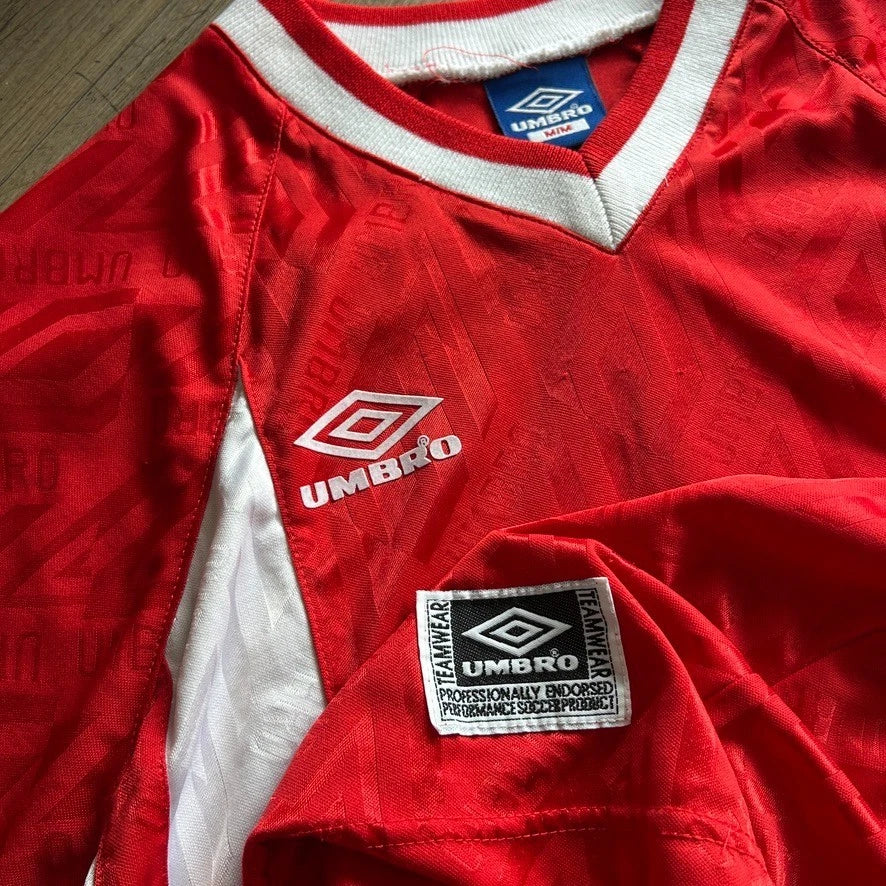 1990s | UMBRO Teamwear #88 Football Jersey T-Shirt sz M/L