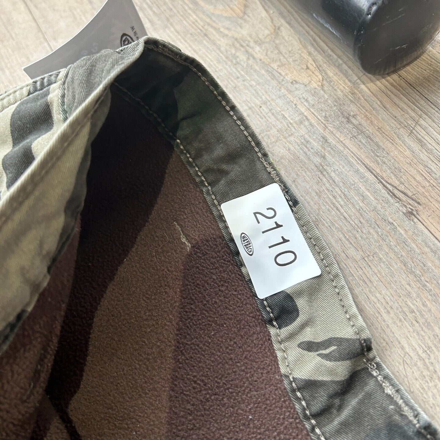 VINTAGE | Wrangler Camouflage Fleece Lined Cargo Pants sz W36 L30