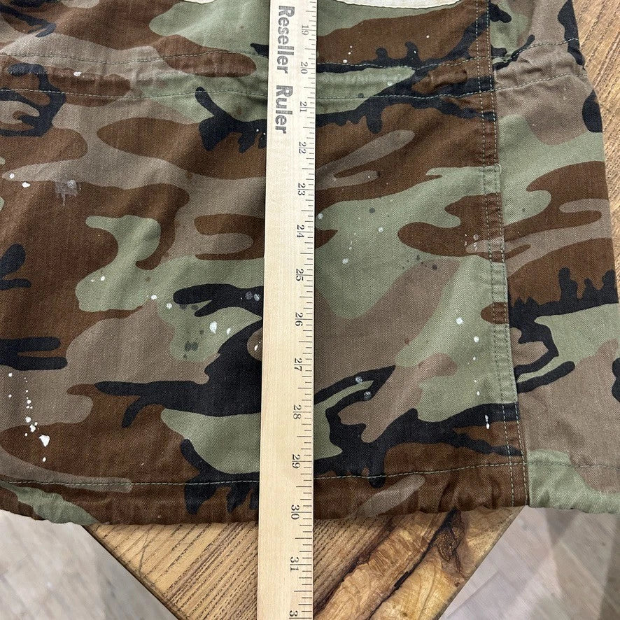 Vintage Y2k | Denim & Supply Ralph Lauren USA Flag Camo M65 Field Jacket sz L