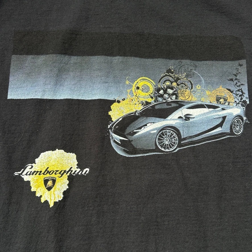 VINTAGE | Lamborghini Y2K Car T-Shirt sz M