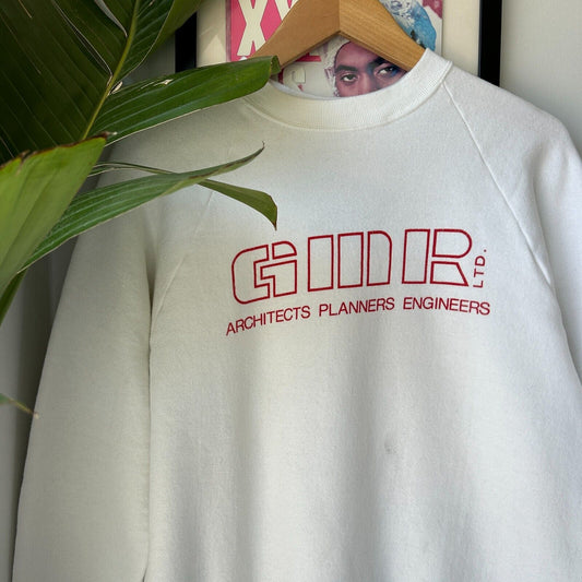 VINTAGE 90s | GMR Architects Planners Engineers Crewneck Sweater sz M