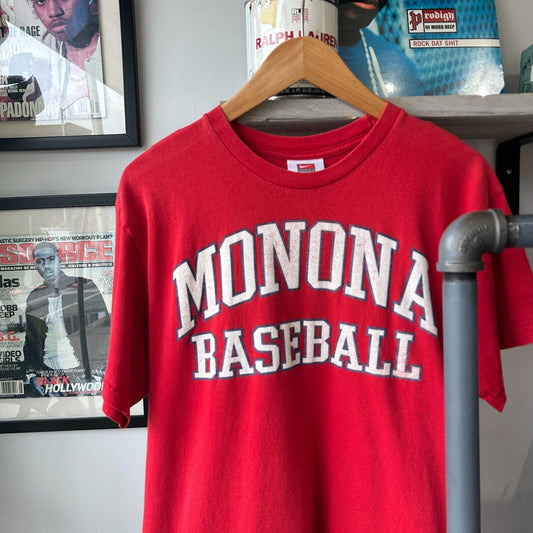 VINTAGE | Monona Baseball NIKE Team T-Shirt sz S Adult