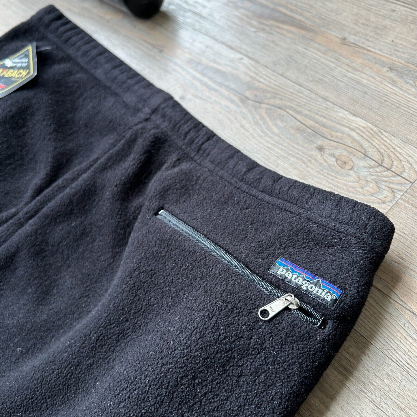 VINTAGE 90s | Patagonia Black Fleece Sweat Pants sz L Adult Made In USA