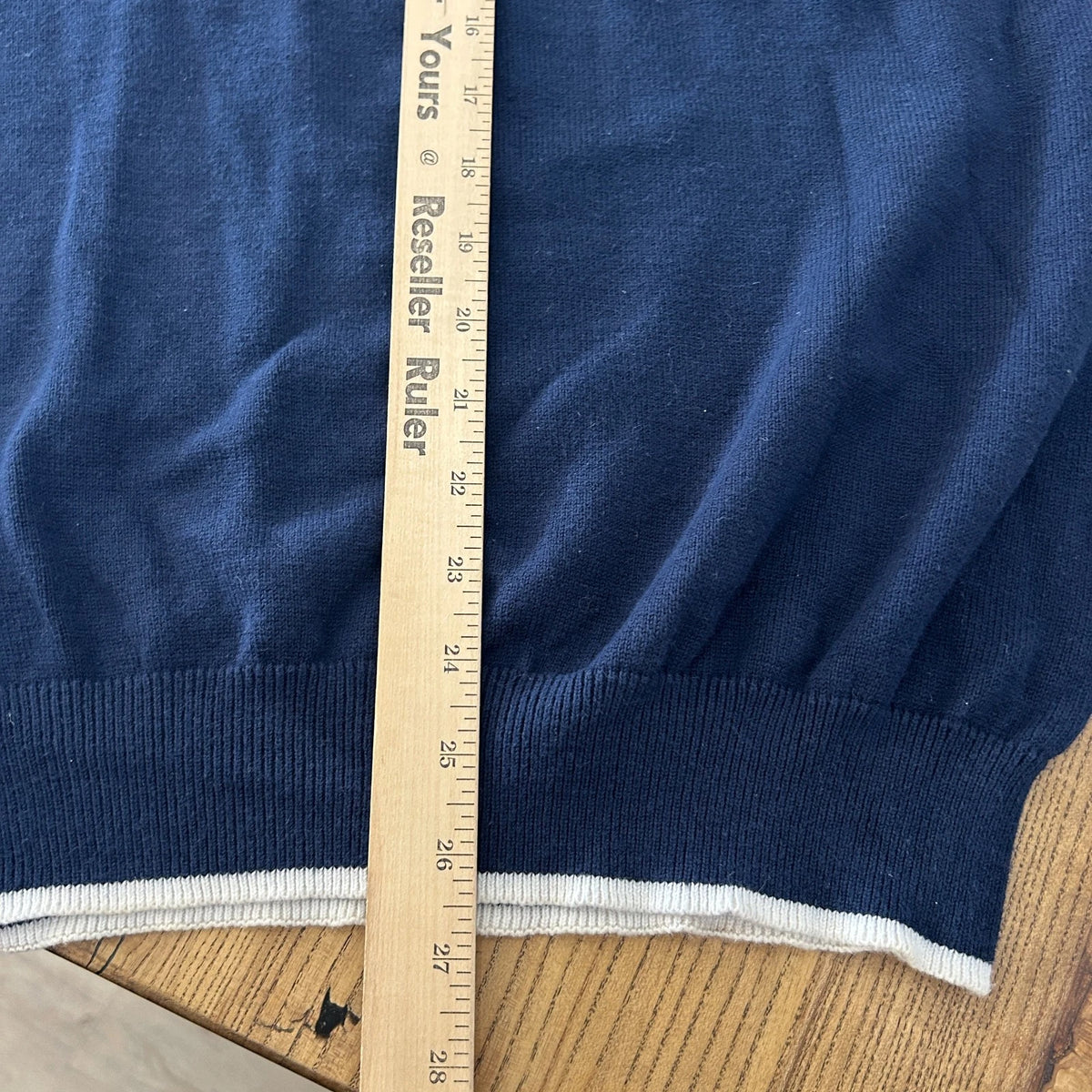 VINTAGE | GOLF Swing Embroidered Artwork Cotton Traders Knit Sweater sz L