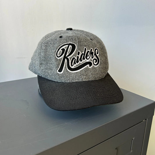 Vintage 90s | Oakland Raiders Nutmeg American Needle Snapback Hat sz OS
