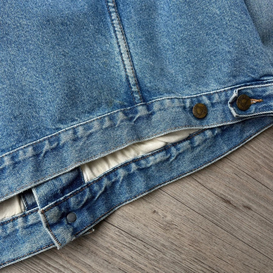 VINTAGE | Armani Jeans Denim Trucker Jacket sz L