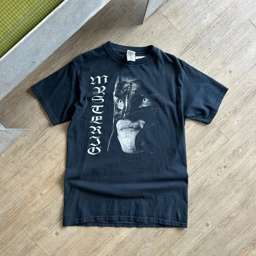 VINTAGE Y2k | Rey Mysterio WWE Wrestling T-Shirt sz M