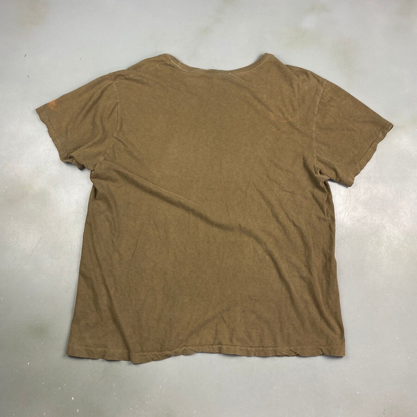 VINTAGE Ralph Lauren POLO Superior Sportsmen Brown T-Shirt sz Large Adult