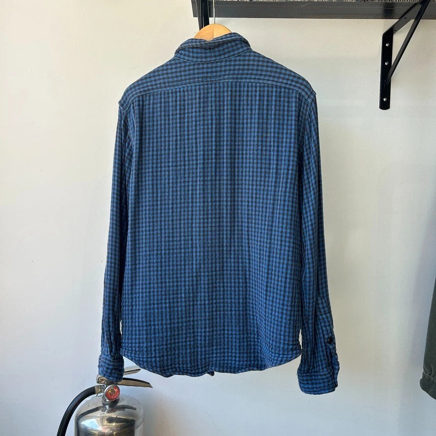 POLO Ralph Lauren | Plaid Double Sided Flannel Vintage Button Down Shirt sz M/L