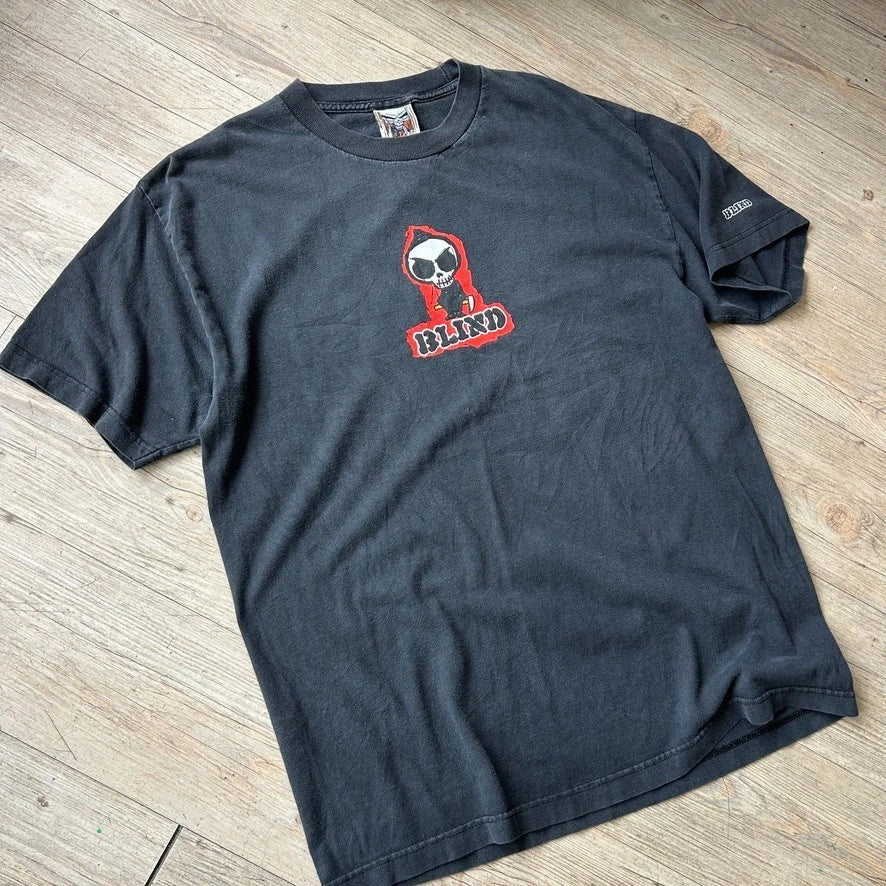VINTAGE | BLIND Skateboards Grim Reaper T-Shirt sz L