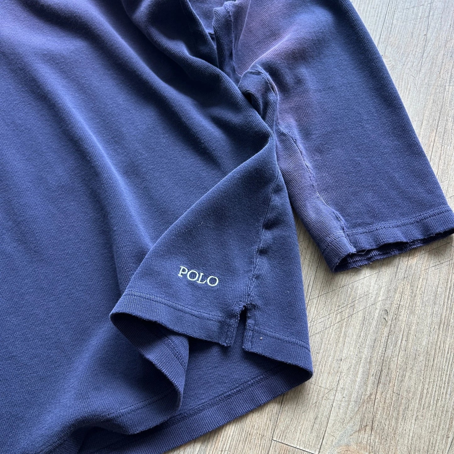 VINTAGE | POLO Ralph Lauren Sun Faded 1/4 Zip Sweater sz L/XL