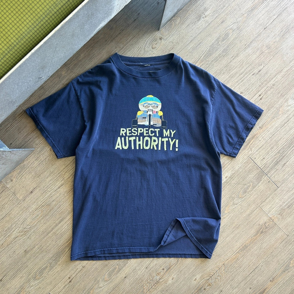 VINTAGE 90s | Respect My Authority Cartman Respect My Authority T-Shirt sz L