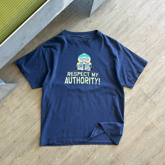 VINTAGE 90s | Respect My Authority Cartman Respect My Authority T-Shirt sz L