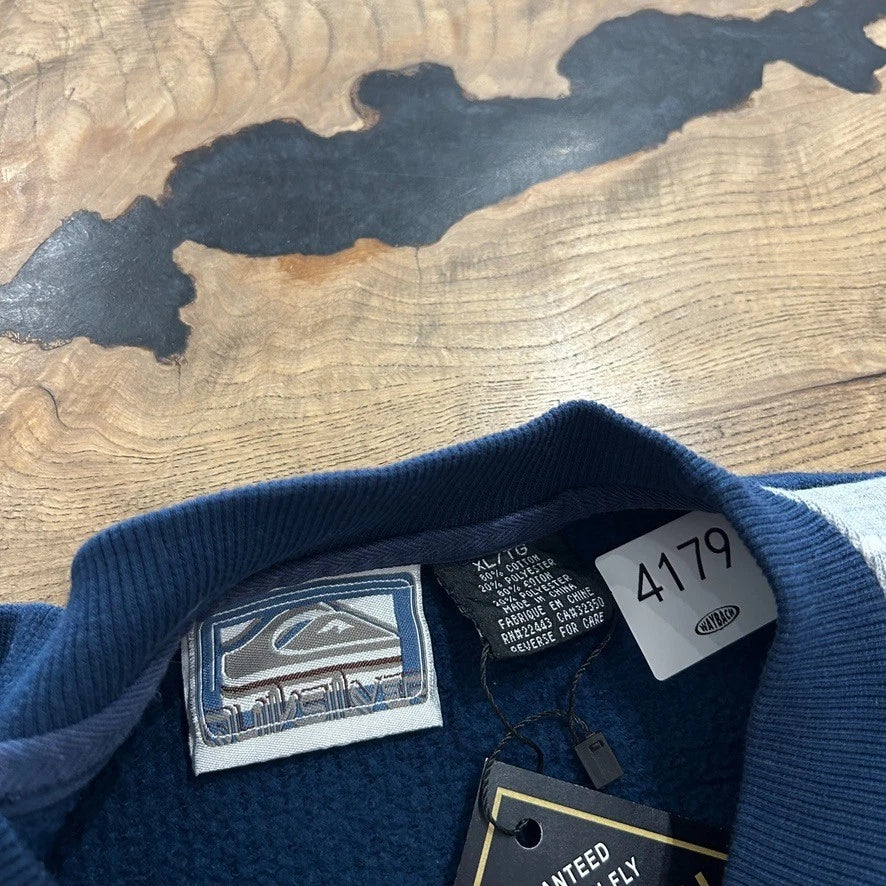 VINTAGE 90s Y2k | Quicksilver Surf Crewneck Sweatshirt sz XL