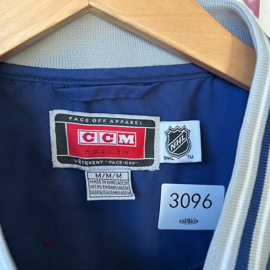VINTAGE | Toronto Maple Leafs CCM Pullover Hockey Jacket sz M-L