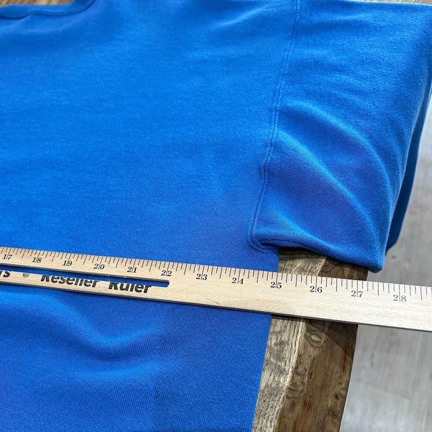 VINTAGE 90s | Whatever.com Blue Crew Sweater sz XL