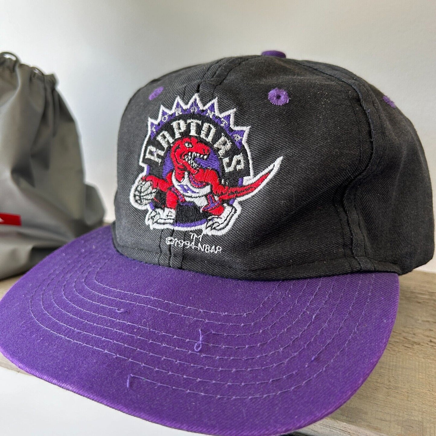 VINTAGE 90s | Toronto Raptors Snapback HAT sz OS