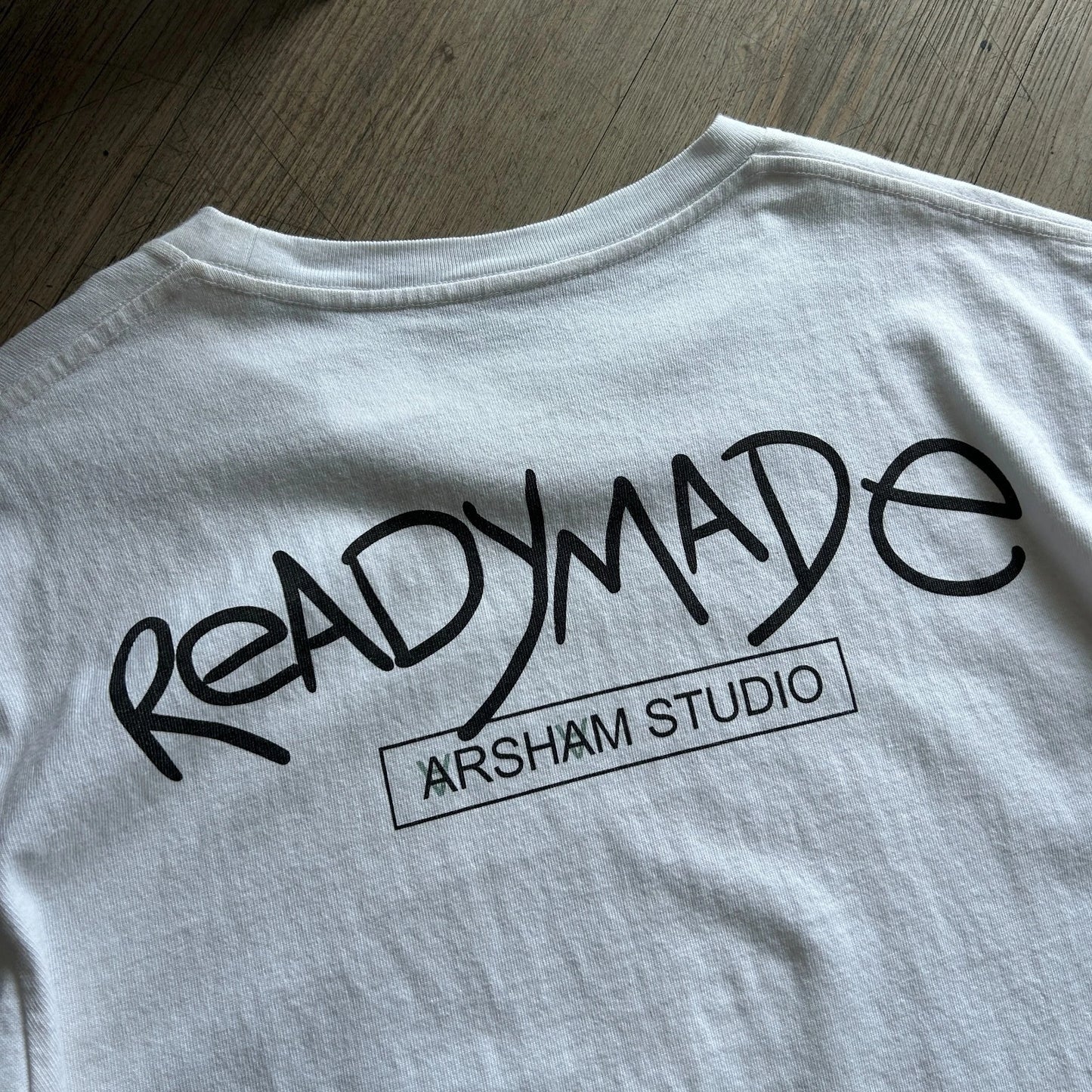 Daniel Arsham Studio | Crystal Jeanneret Chair Readymade Art T-Shirt sz L