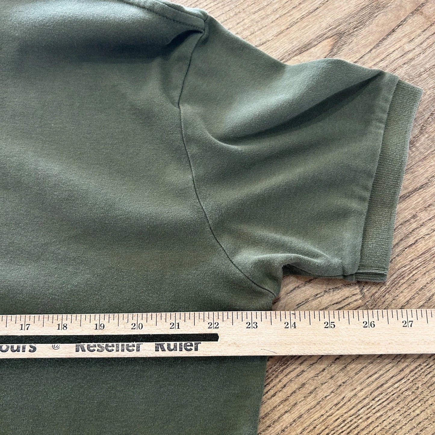 VINTAGE Y2k | Ralph Lauren Sm Pony Olive Green Polo Shirt sz L