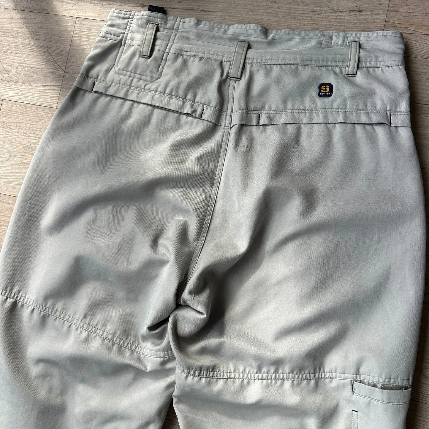 VINTAGE Y2k | Half Pipe Loose Baggy Technical Lined Track Pants sz W36 L32