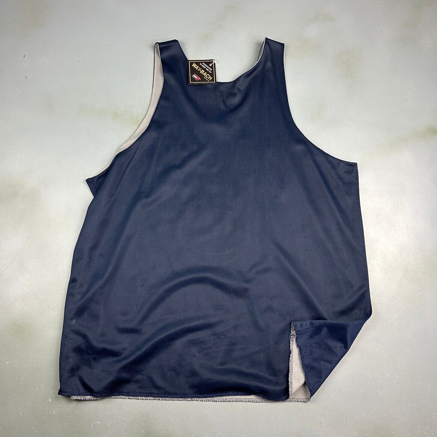 VINTAGE 90s Georgetown Hoyas NIKE Basketball Reverse Pinnie Jersey sz XL Adult