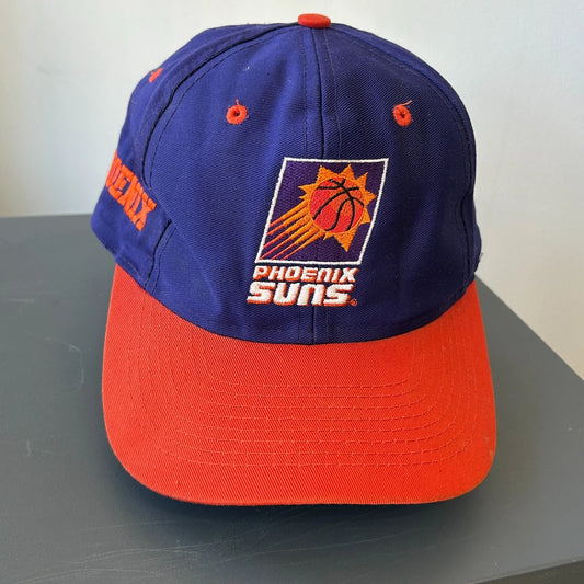 Vintage 90s | Phoenix Suns NBA Logo Two Tone Snapback Hat sz OS
