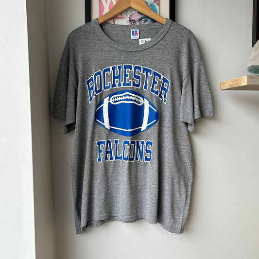 VINTAGE 90s | Rochester Falcons Russell Athletics T-Shirt sz L