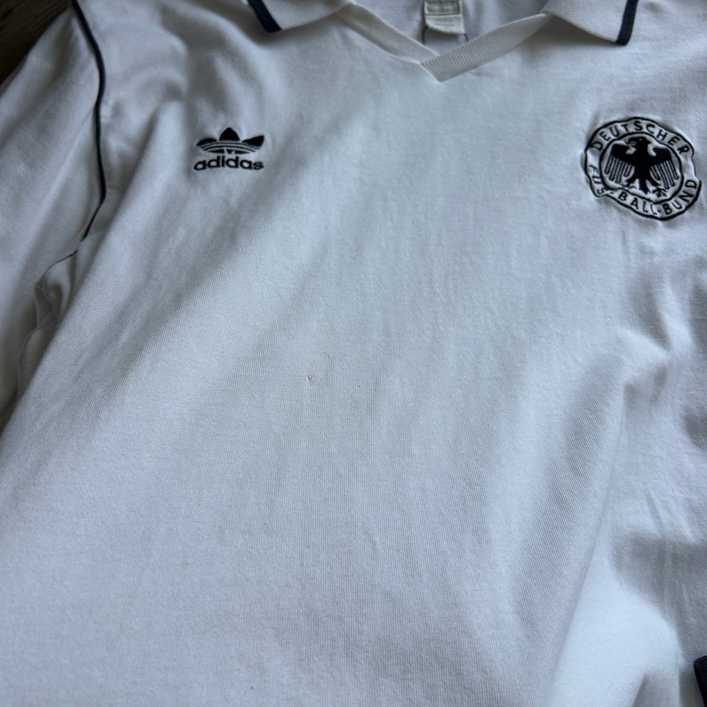 VINTAGE | Adidas Germany Football Rugby Shirt sz XL