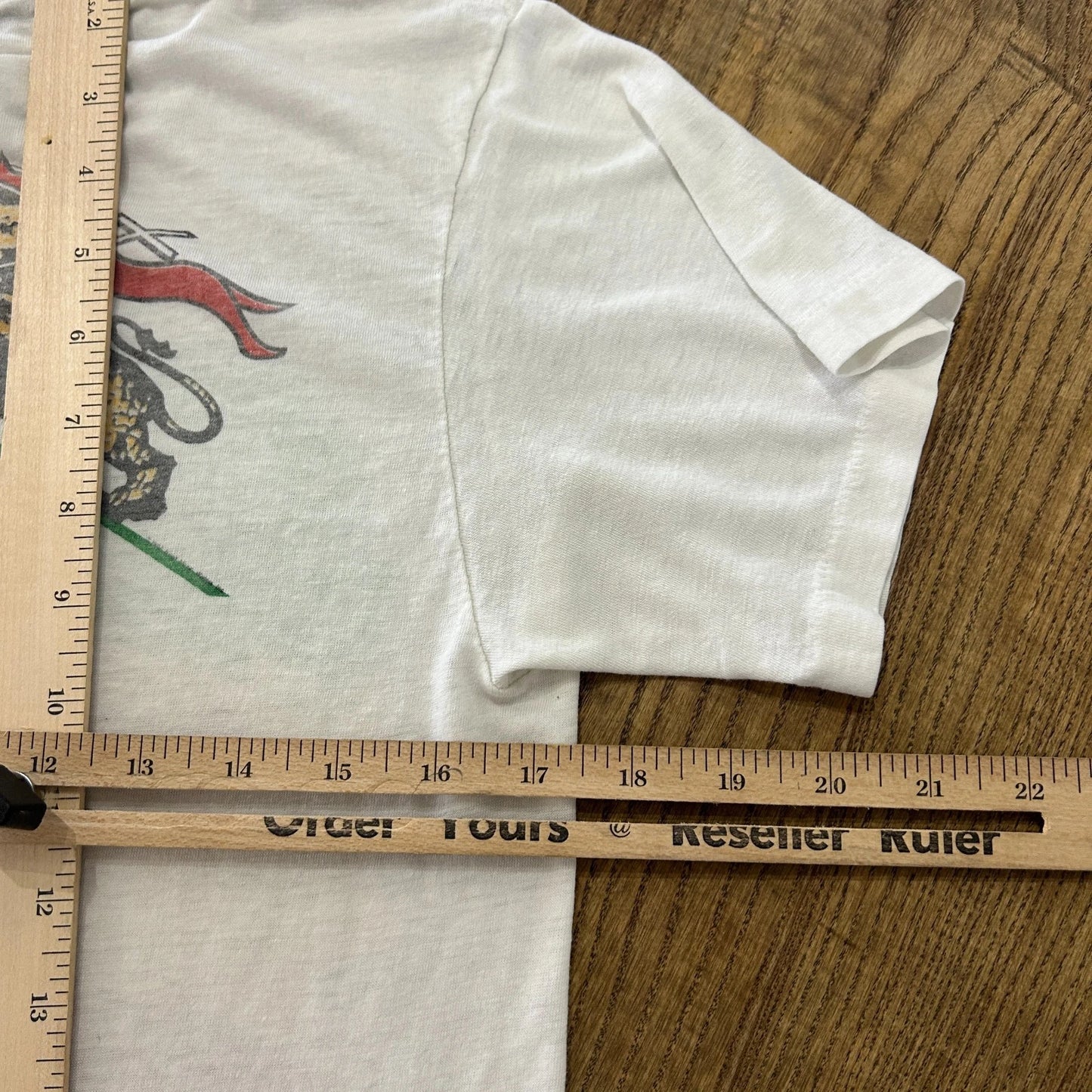 VINTAGE 1988 | Wailers Identity International Tour Paper Thin T-Shirt sz L