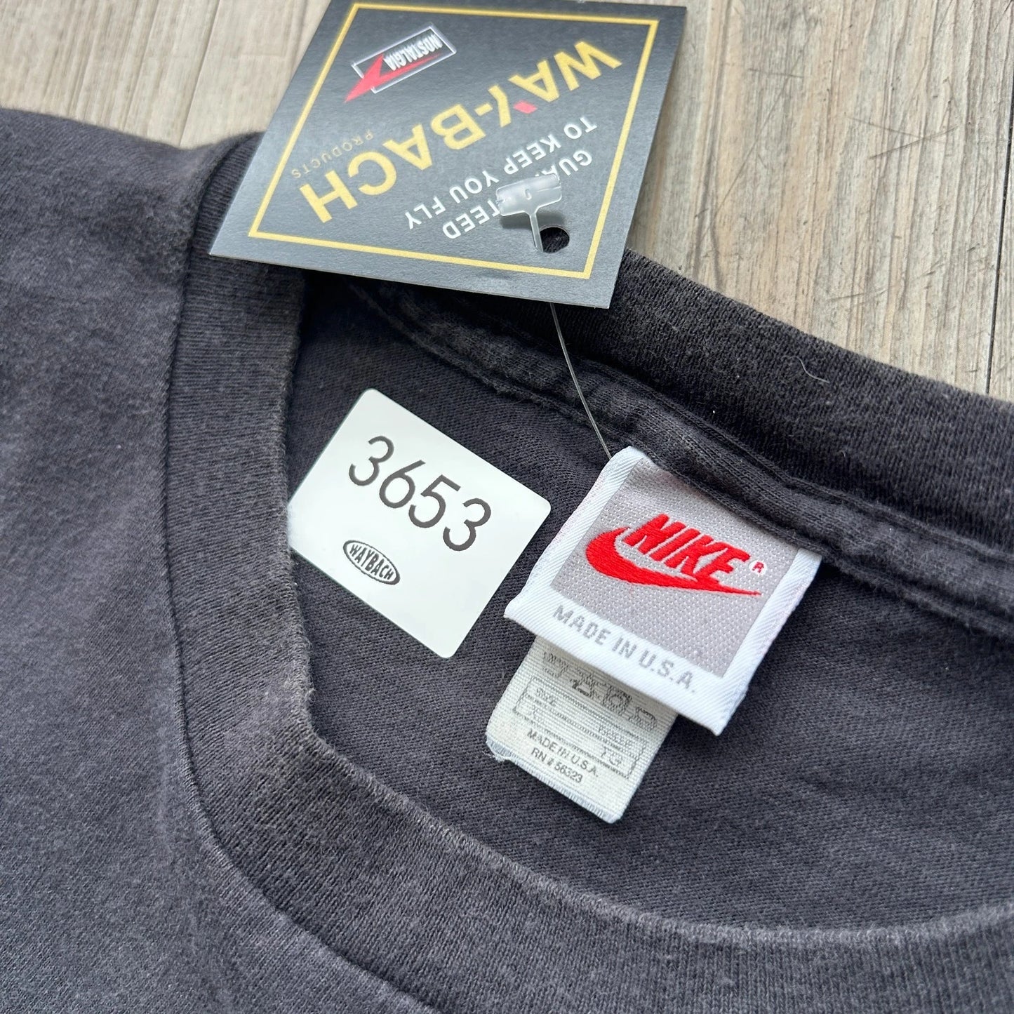 VINTAGE 90s | Michael Jordan Competitive Spirit NIKE T-Shirt sz XL