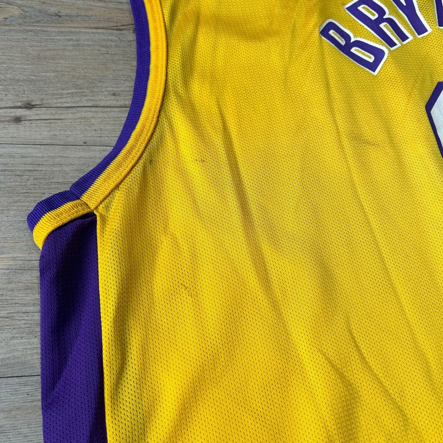 VINTAGE | LA LAKERS #8 KOBE Bryant Champion Basketball Jersey sz 52 XXL Adult