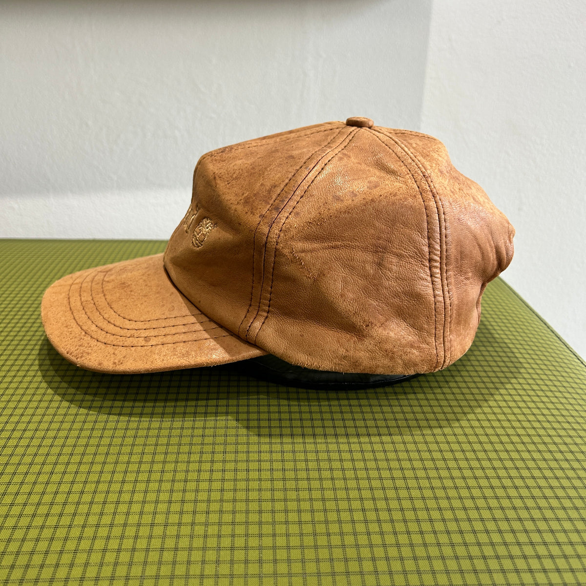 TIMBERLAND | Leather Gore-Tex Vintage Strap Back Hat sz OS