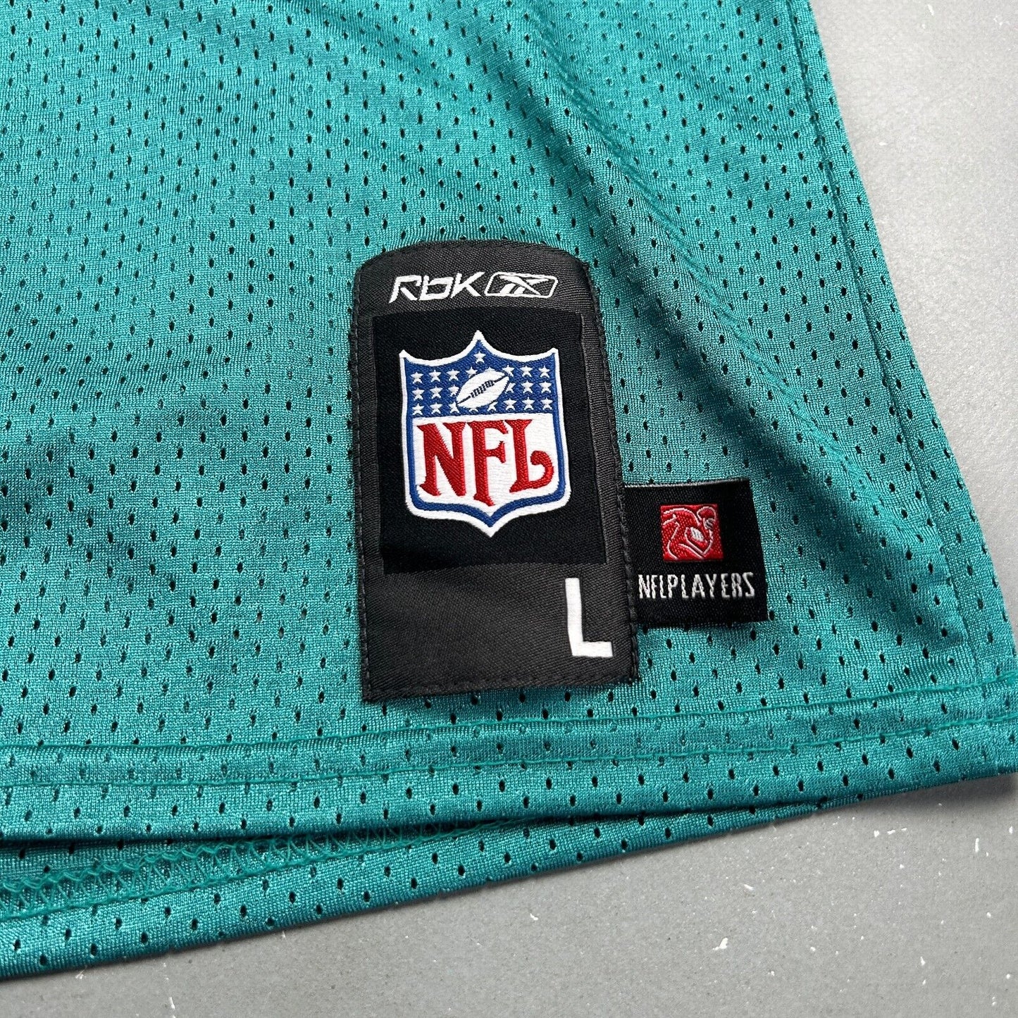 VINTAGE NFL Miami Dolphins RBK Jersey #19 Ginn sz L Men Adult