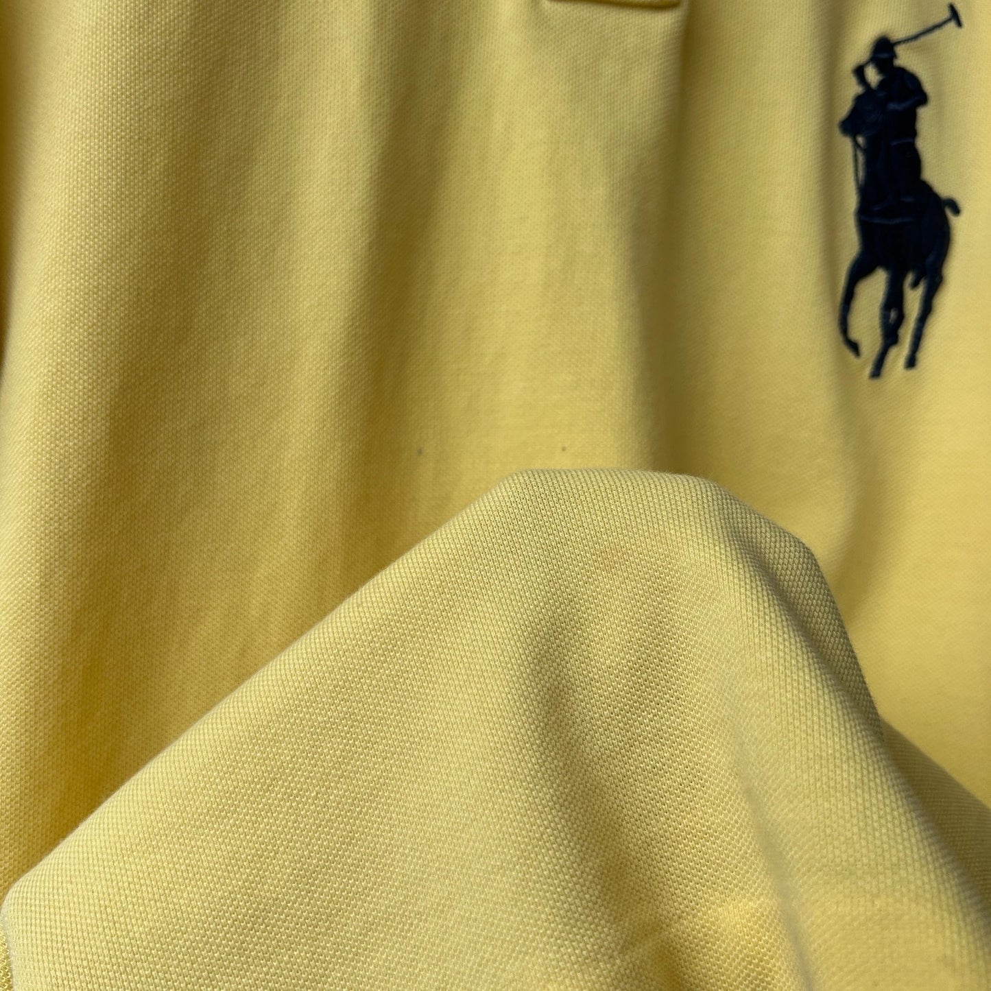 VINTAGE Y2k | Ralph Lauren Big Pony Two Tone Polo Shirt sz L
