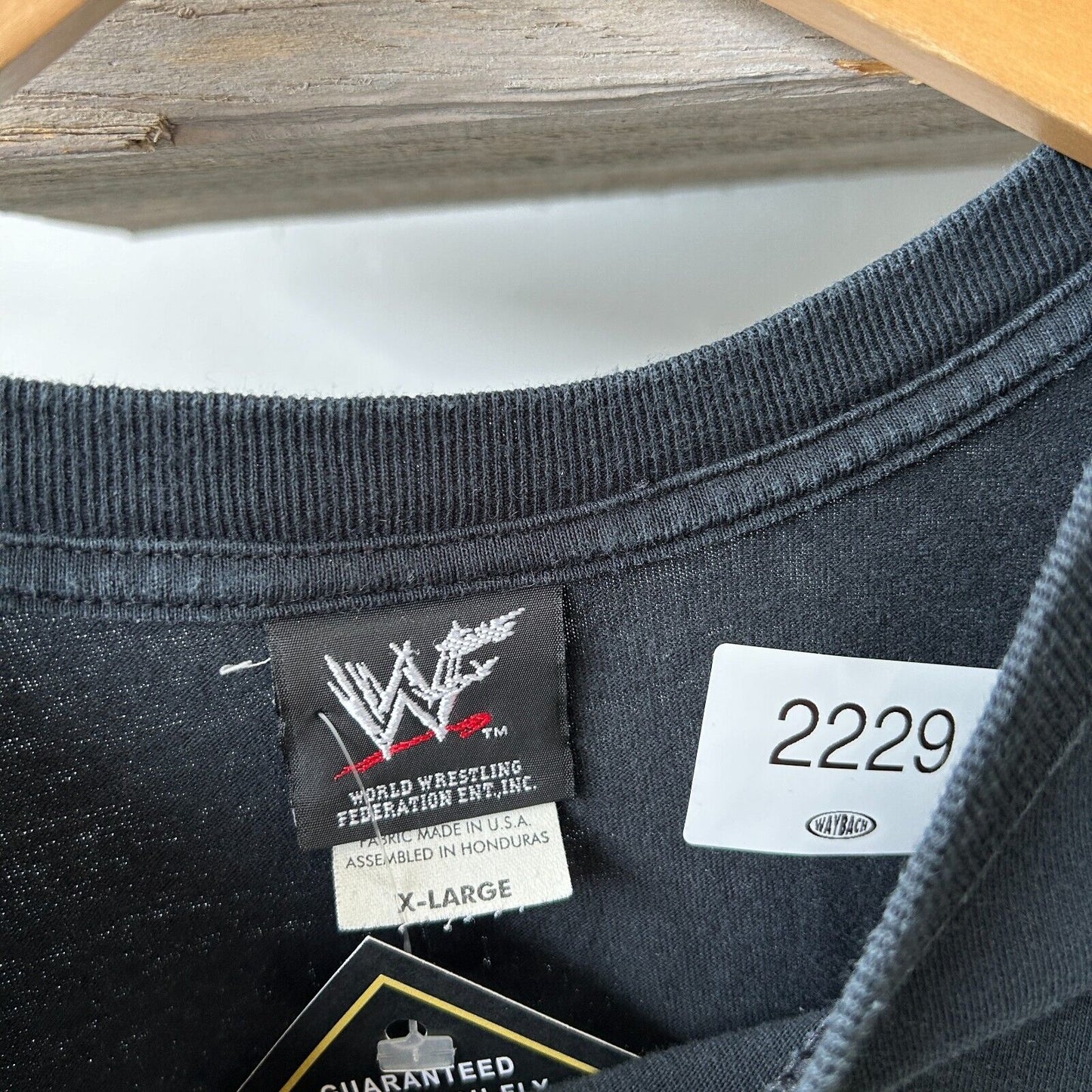 VINTAGE 2000 | WWF Just Bring It! THE ROCK Wrestling T-Shirt sz XL Adult