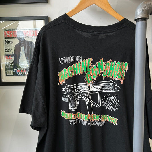 VINTAGE | Spring 06' Machine Gun Shoot T-Shirt sz 3XL Adult