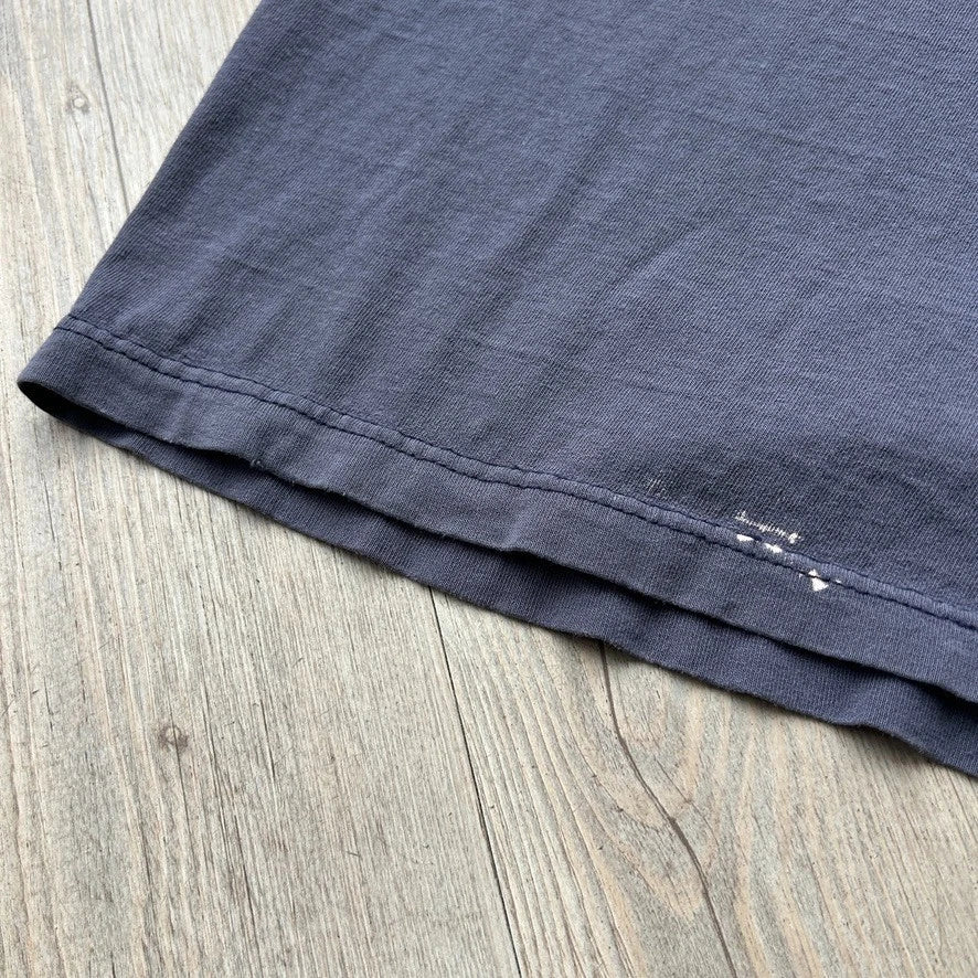 VINTAGE 90s | Quicksilver Board Riding Faded Logo Ringer T-Shirt sz L