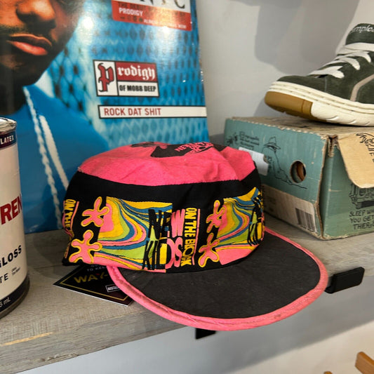 VINTAGE 80s | McDonalds New Kids On The Block Painter Cap HAT One Size Adult