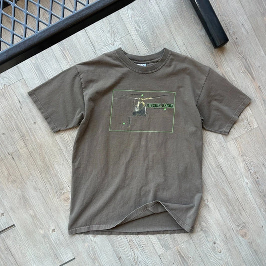 VINTAGE 2000s | Mission Recon NY-SF-TYO Stash x Futura T-Shirt sz L