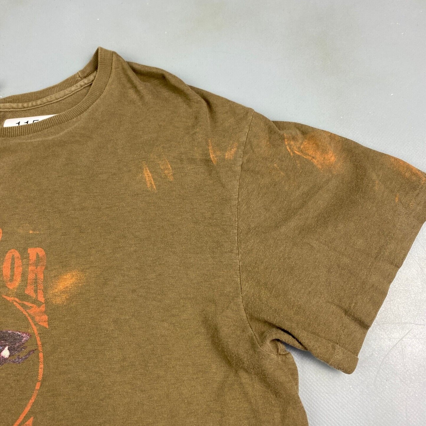 VINTAGE Ralph Lauren POLO Superior Sportsmen Brown T-Shirt sz Large Adult