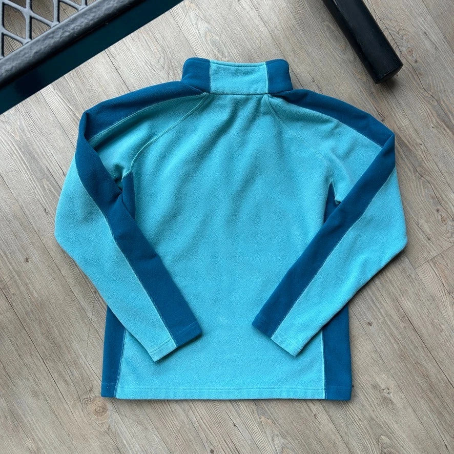 VINTAGE | Nike ACG Two Tone Blue 1/4 Zip Fleece Sweater sz S/M