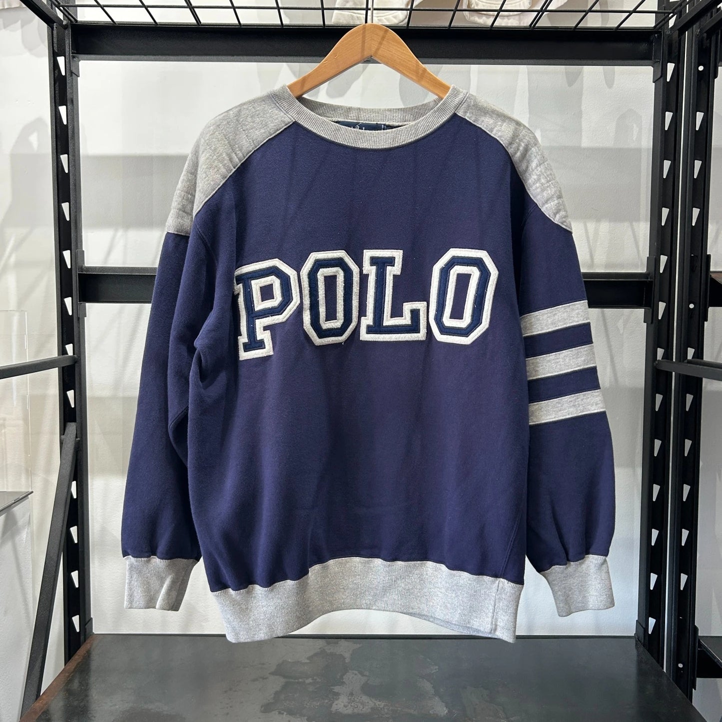 VINTAGE 90s | POLO By Ralph Lauren Joe Pesci Crewneck Sweater sz M