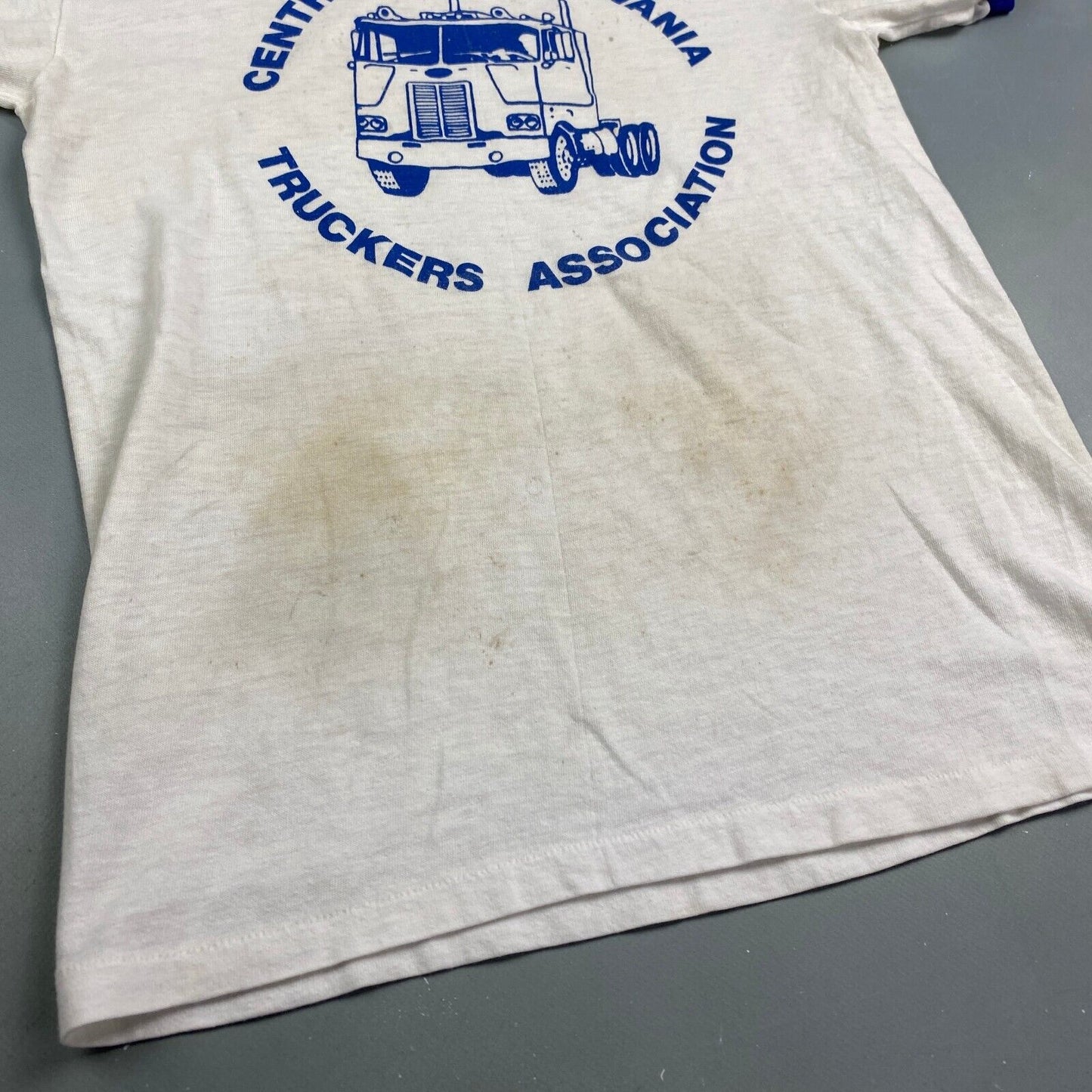 VINTAGE 70s/80s Pennsylvania Truckers Association T-Shirt sz Small Men Adult