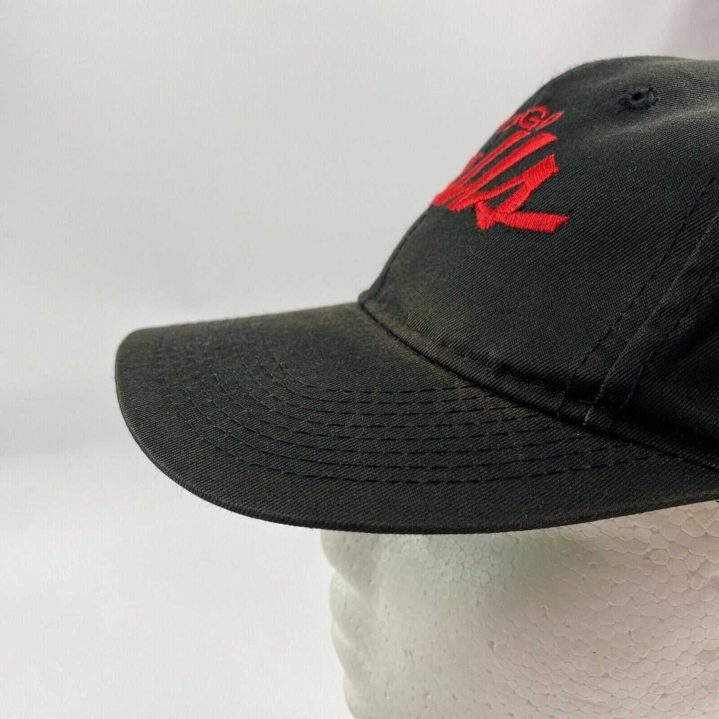 VINTAGE 90s Chicago Bulls Single Line Script Sports Specialties Snapback Hat OS