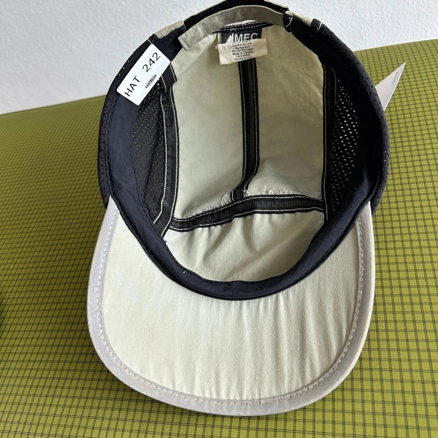 VINTAGE | MEC Technical Reflective 5 Panel Mesh Nylon Cap Hat sz OS