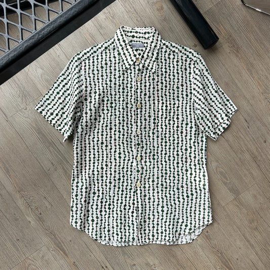 2002 Comme Des Garcons Homme | Linen Button Down Shirt sz M